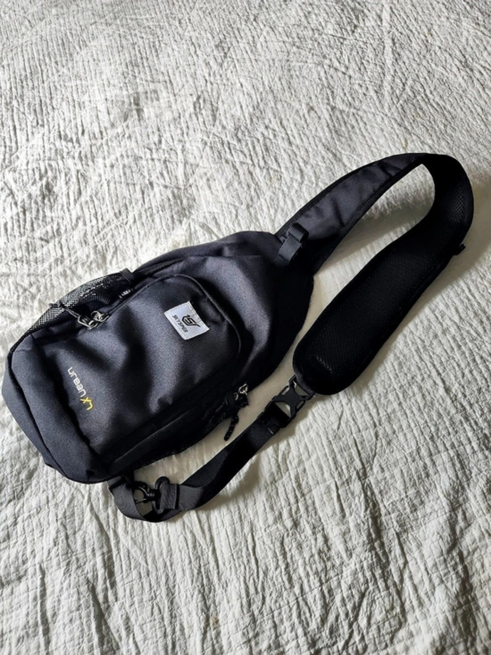 SKYSPER Urban X1 Sling Bag Black Crossbody